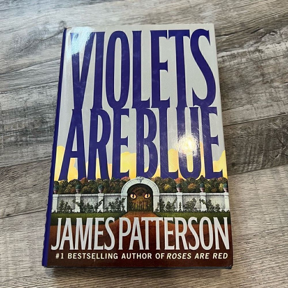James Patterson Violets are Blue hardback